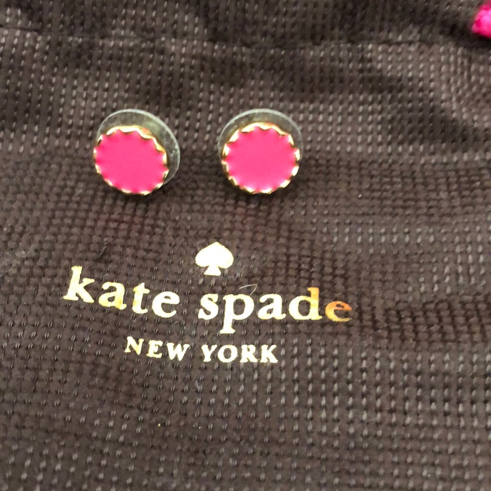 Kate Spade pink earrings